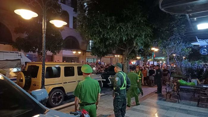 Ngày 6/8, lực lượng cảnh sát đã tiến hành khám xét nơi ở của ông Bùi Xuân Huấn. Ảnh: Thanh Hà - Ninh Cơ.