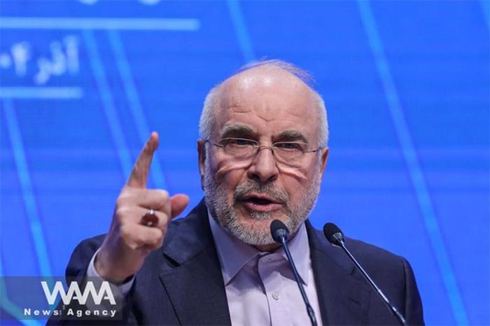 Chủ tịch Quốc hội Iran Mohammad Bagher Ghalibaf. Ảnh: WANA