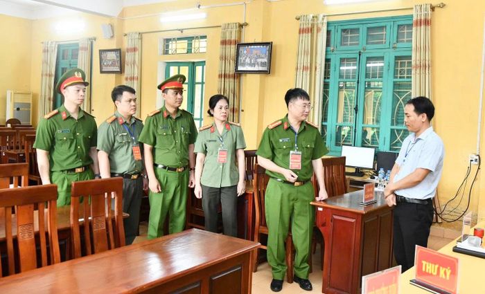 Công an tỉnh Tuyên Quang đảm bảo an ninh trật tự tại kỳ thi tốt nghiệp THPT năm 2026, tháng 6/2026. Ảnh: Cổng thông tin điện tử Công an tỉnh Tuyên Quang
