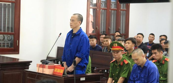Bị cáo Nguyễn Văn Tuấn - người được Tiến Bịp đưa tiền đi mua ma túy về sử dụng.