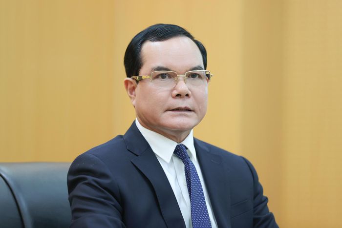 Bộ trưởng Nguyễn Đình Khang mong muốn Hội thánh đồng hành cùng dân tộc hiện thực hóa mục tiêu đưa Việt Nam trở thành nước phát triển vào năm 2045. Ảnh: Lê Anh Dũng