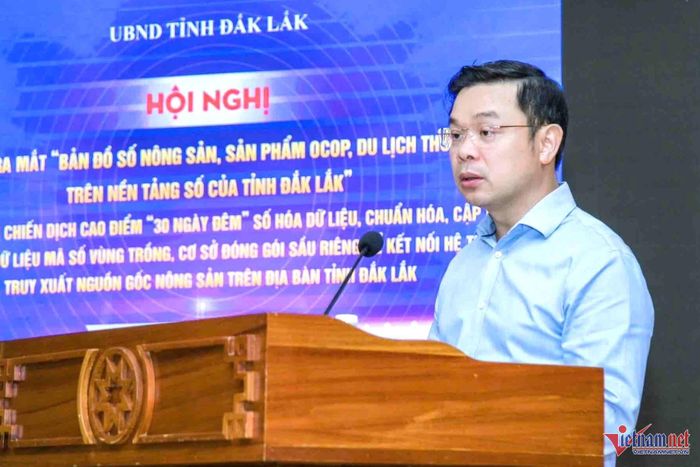 Ông Đỗ Hữu Huy phát biểu triển khai chiến dịch "30 ngày đêm". Ảnh: Hải Dương