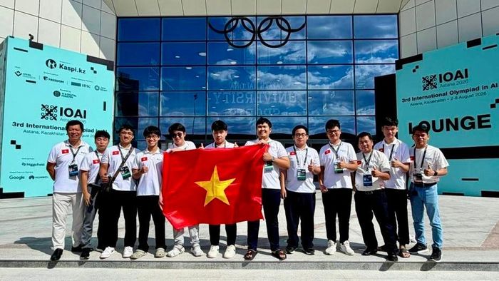 Đội tuyển Việt Nam dự thi Olympic Trí tuệ nhân tạo quốc tế năm 2026.