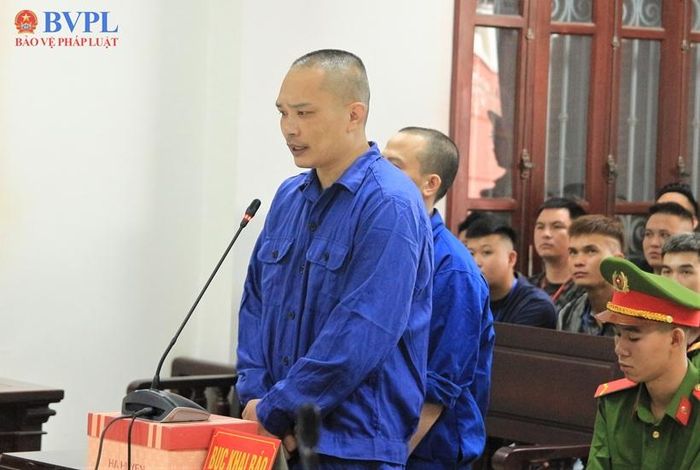  Bị cáo Nguyễn Thành Long (Tiến "Bịp") trong phiên xét xử.