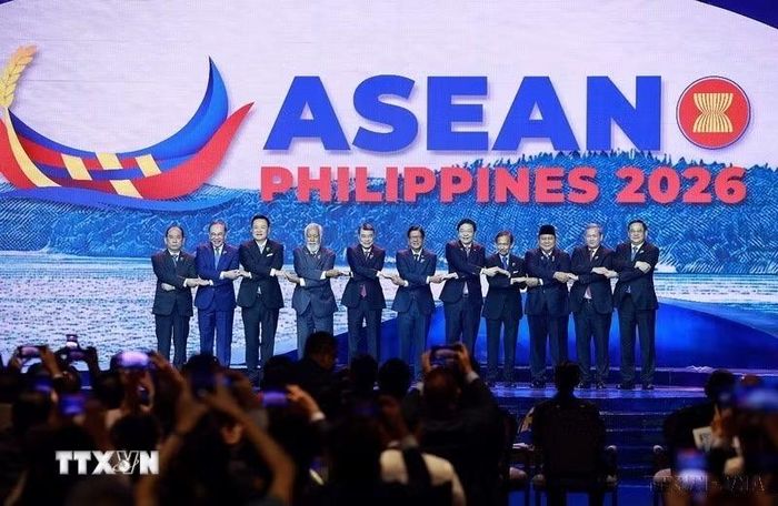 Thủ tướng Lê Minh Hưng cùng Trưởng đoàn các nước ASEAN tham dự phiên khai mạc Hội nghị Cấp cao ASEAN lần thứ 48, tại Cebu, Philippines (5/2026). (Ảnh: Dương Giang/TTXVN)