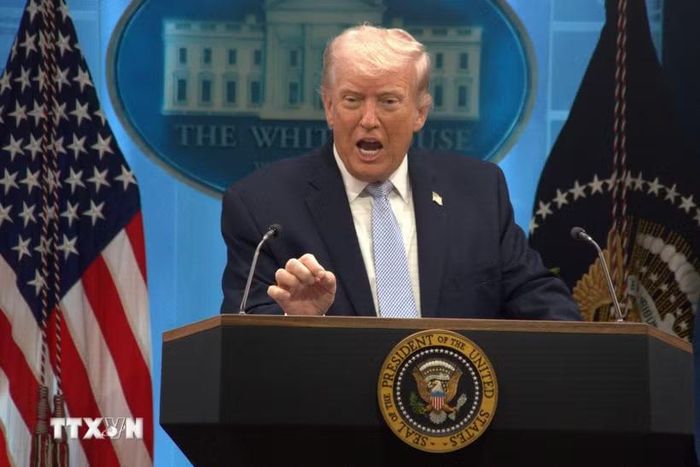 Tổng thống Mỹ Donald Trump. (Ảnh: AA/TTXVN phát)