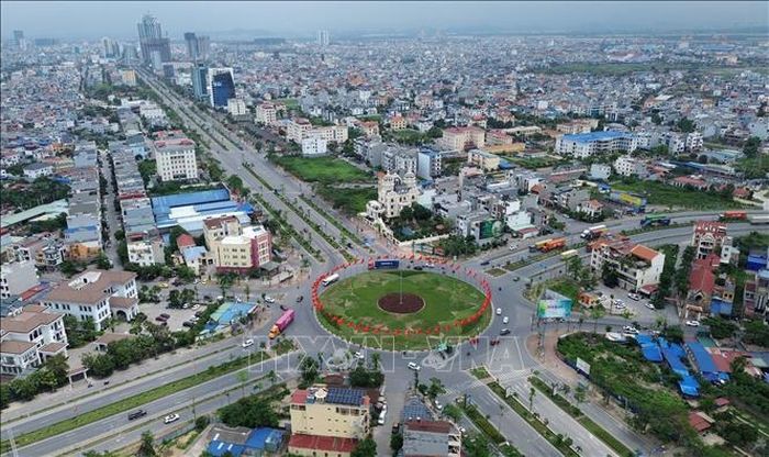 Thành phố Hải Phòng đổi thay hiện đại, năng động. Ảnh: Quốc Khánh/TTXVN
