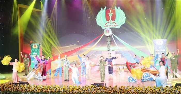 Phần thi tài năng của các đội tại Hội thi.