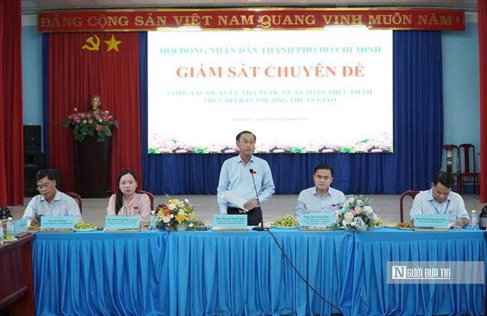 Ông Huỳnh Thanh Nhân, Thành ủy viên, Phó Chủ tịch HĐND Tp.HCM.