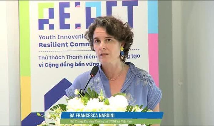 Bà Francesca Nardini - Phó Trưởng đại diện thường trú UNDP tại Việt Nam.