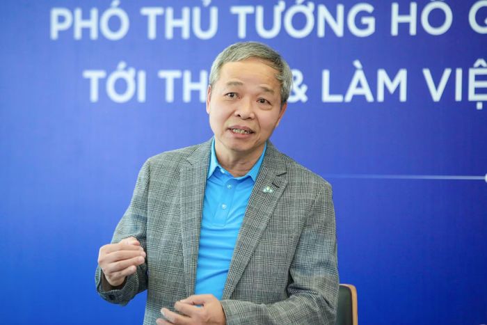 Ông Nguyễn Trung Chính cam kết CMC sẽ đầu tư, tập trung thực các nhiệm vụ công nghệ chiến lược. Ảnh: CMC.