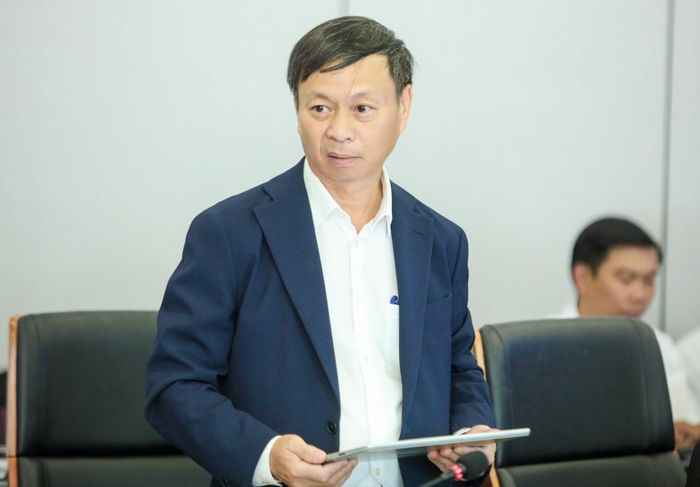 Thứ trưởng Hoàng Minh đề nghị CMC dẫn dắt hệ sinh thái doanh nghiệp công nghệ cùng phát triển. Ảnh: CMC.