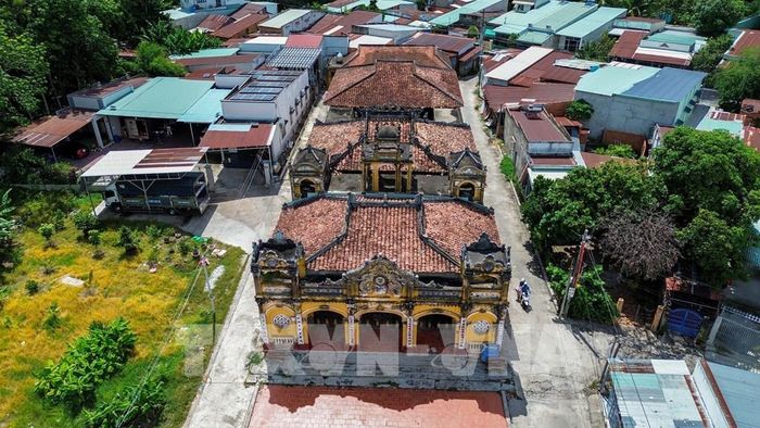 Đình Thái Bình, phường Tân Ninh, là di tích lịch sử cấp tỉnh, lưu giữ nhiều giá trị về lịch sử, văn hóa và tín ngưỡng dân gian. Ảnh: Giang Phương – TTXVN