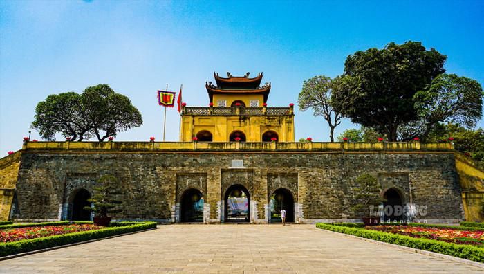 Khu khảo cổ Hoàng Thành Thăng Long. Ảnh: báo Lao Động