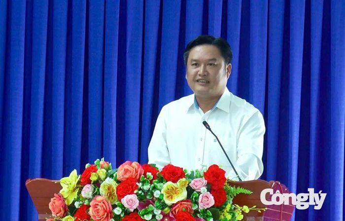 Ông Trần Minh Thới- Chủ tịch UBND xã Vĩnh Mỹ, tỉnh Cà Mau