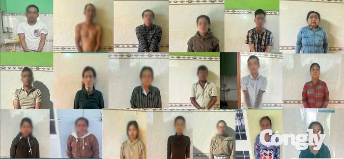 Nhóm 19 đối tượng bị khởi tố về hành vi cướp giật tài sản.