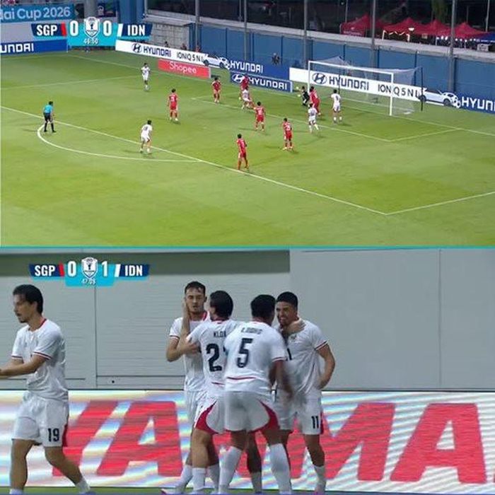Indonesia mở tỷ số 1-0. Ảnh: AFF