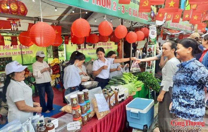 Hội chợ không chỉ góp phần quảng bá sản phẩm OCOP, sản phẩm đặc trưng của Gia Lai mà còn tạo động lực thúc đẩy liên kết sản xuất - tiêu thụ, mở rộng thị trường.