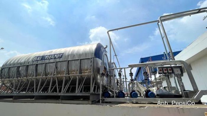 Hệ thống thu hồi và tuần hoàn nước làm mát dầu chiên (ROCD) tại Nhà máy Thực phẩm PepsiCo Bình Dương.