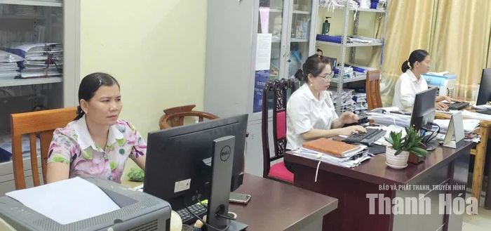 UBND xã Tống Sơn đảm bảo cập nhật cơ sở dữ liệu đất đai đạt kế hoạch được giao