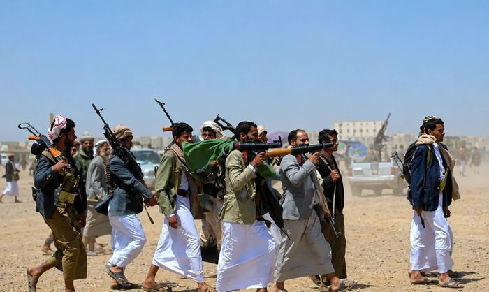 Lực lượng Houthi tại Yemen. Ảnh: WION.