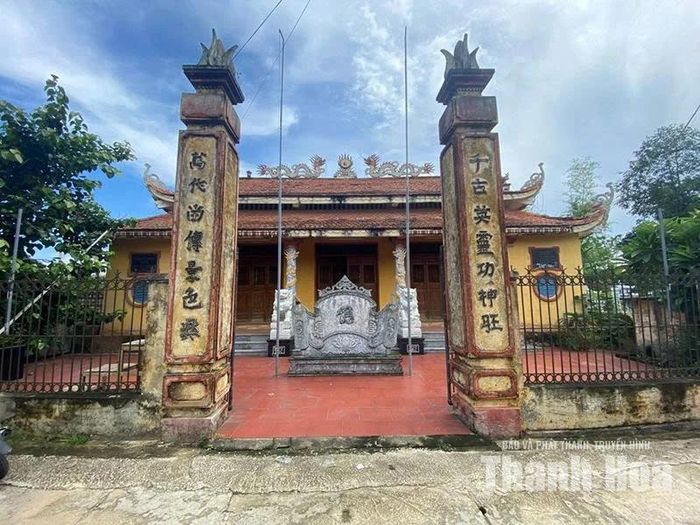 Di tích lịch sử văn hóa đền thờ Lê tộc công thần - nơi thờ Tiến Quận công Lê Văn Hiểu đã được tôn tạo năm 2007.