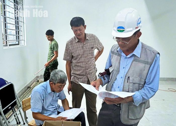 Ban Quản lý dự án, đơn vị tư vấn giám sát và nhà thầu thường xuyên kiểm tra hiện trường, rà soát tiến độ, chất lượng từng hạng mục, kịp thời tháo gỡ những khó khăn phát sinh.