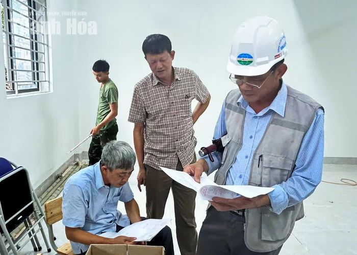 Ban Quản lý dự án, đơn vị tư vấn giám sát và nhà thầu thường xuyên kiểm tra hiện trường, rà soát tiến độ, chất lượng từng hạng mục, kịp thời tháo gỡ những khó khăn phát sinh.