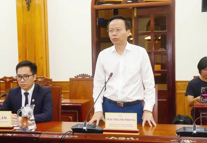  Lãnh đạo Trường Đại học Bách khoa - ĐHQG TP Hồ Chí Minh chia sẻ về định hướng hợp tác. Ảnh: Hồ Điểm 