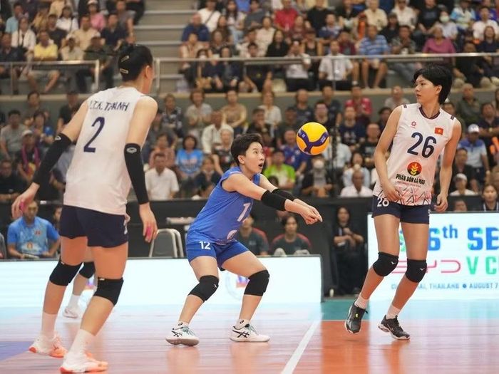Bóng chuyền nữ Việt Nam thua Indonesia trận ra quân chặng 2 SEA V.Cup 2026 - Ảnh: Vietcontent