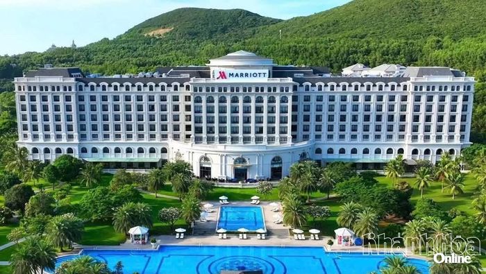 Khu nghỉ dưỡng Marriott Hòn Tre một trong những nơi sẽ diễn ra các sự kiện của siêu đám cưới Ấn Độ tại Vinpearl Nha Trang.