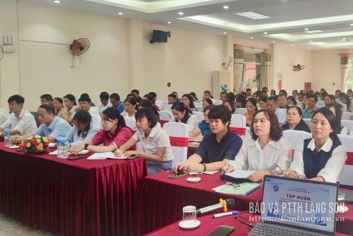 Học viên tham gia lớp tập huấn