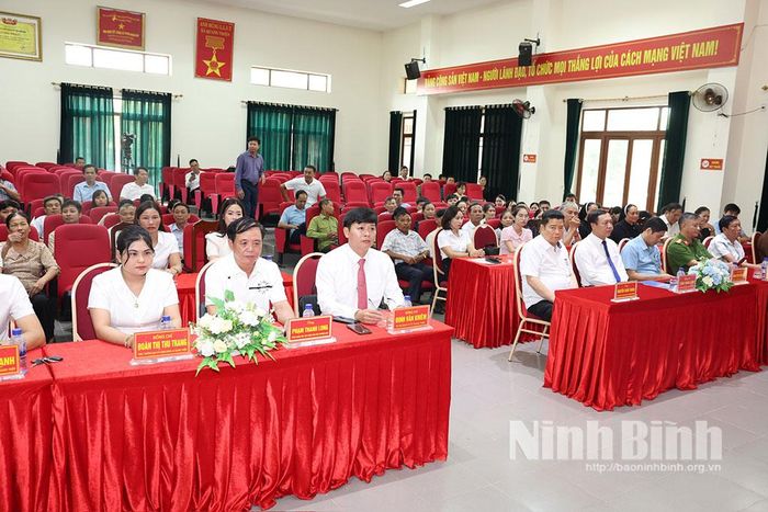 Các đại biểu dự lễ phát động.