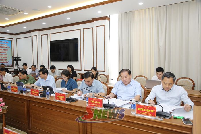 Các đại biểu dự hội nghị.