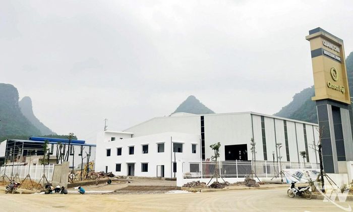 Cụm công nghiệp Quảng Chu đã thu hút được 4 doanh nghiệp đầu tư thứ cấp, tỷ lệ lấp đầy đạt 80%. Ảnh: T.L