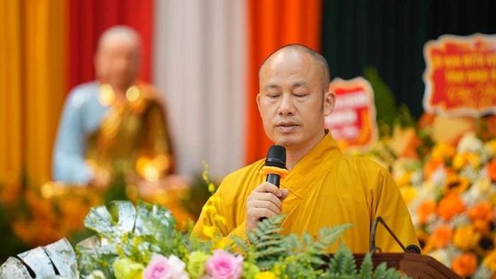 Đại đức Thích Minh Phúc công bố quyết định chuẩn y nhân sự Phân ban Ni giới tỉnh Ninh Bình, nhiệm kỳ 2026-2031
