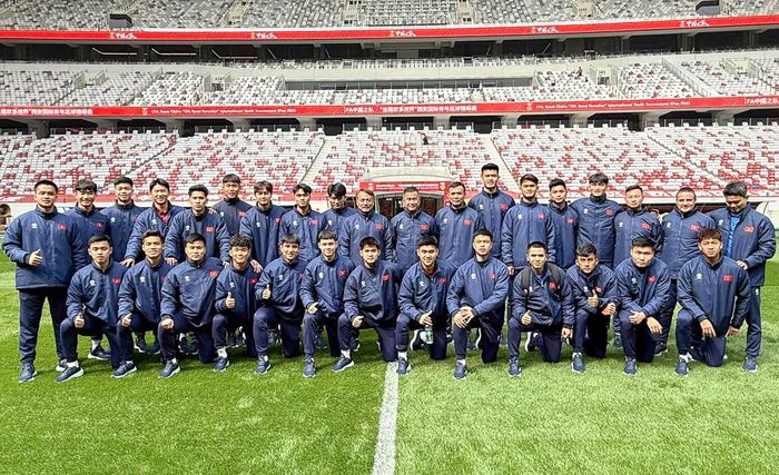 U23 Việt Nam tham dự Giải bóng đá quốc tế CFA Team China - Tây An 2026.