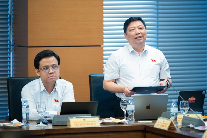 Đại biểu Nguyễn Vũ Trung (đoàn TP.HCM). Ảnh: Media Quốc hội.