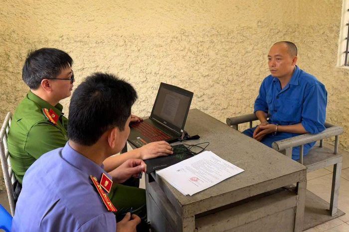 Bị can Trần Đình Tiệp ("Vua Quạt").