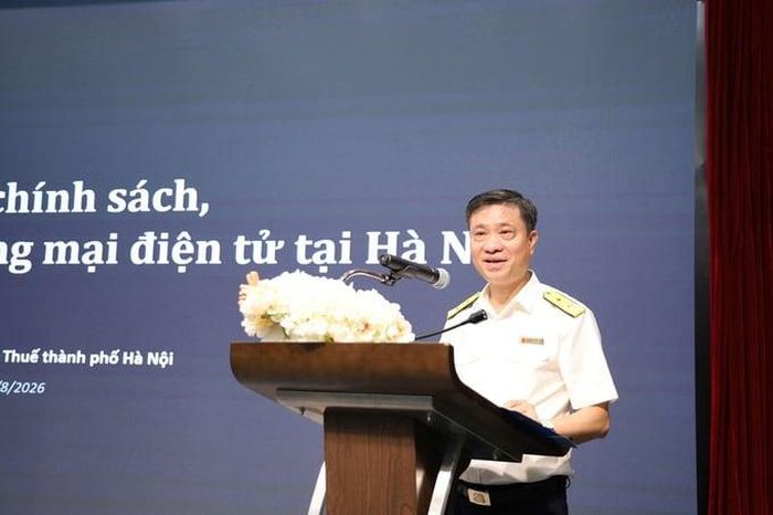 Phó trưởng Thuế TP Hà Nội Nguyễn Tiến Minh.