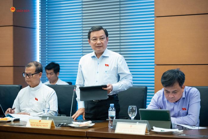 ĐBQH Phạm Trọng Nhân phát biểu tại Phiên thảo luận Tổ 2