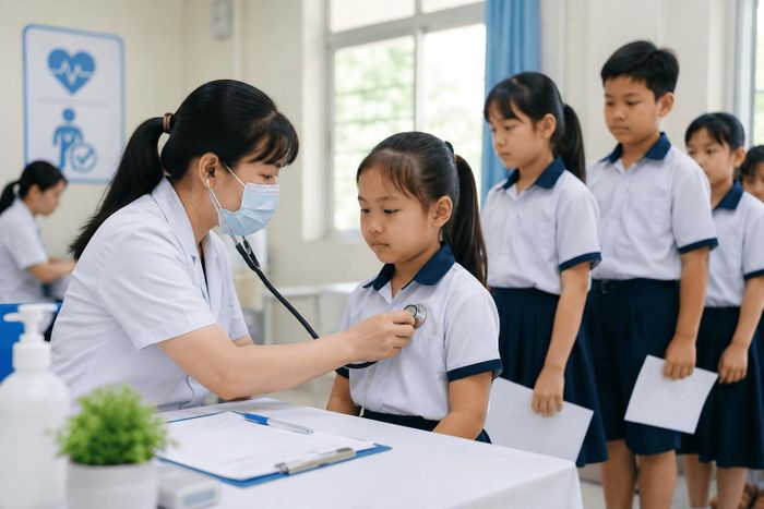 Từ năm học 2026 – 2027 gần 3 triệu học sinh, sinh viên tại TP. Hồ Chí Minh sẽ được khám sức khỏe miễn phí