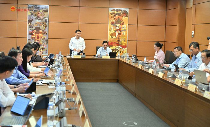 Toàn cảnh thảo luận tại Tổ 12