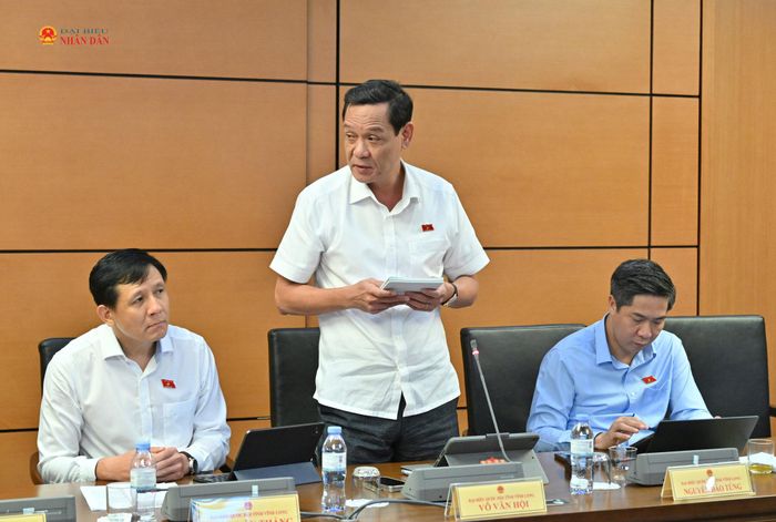 ĐBQH Võ Văn Hội (Vĩnh Long) phát biểu