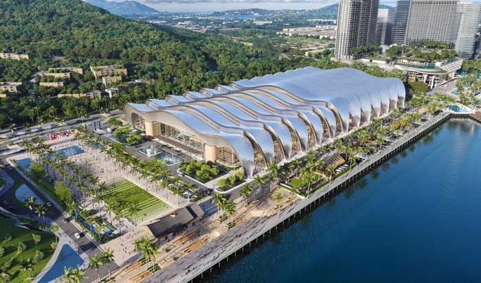Phối cảnh Trung tâm Hội nghị APEC. Ảnh: Sun Group.