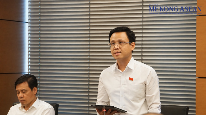 Đại biểu Nguyễn Thế Duy (Đoàn TP HCM). Ảnh: Đinh Nhung/Mekong ASEAN