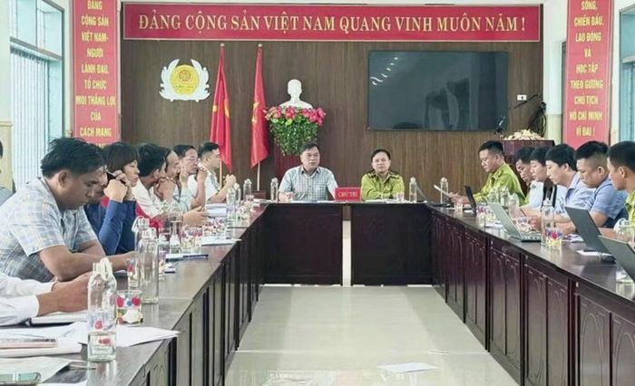 Phó Giám đốc Sở Nông nghiệp và Môi trường TP Đà Nẵng, Phó Chủ tịch Hội đồng quản lý Quỹ - Trần Út chủ trì cuộc họp chuyên môn về trồng rừng thay thế trên địa bàn TP Đà Nẵng.