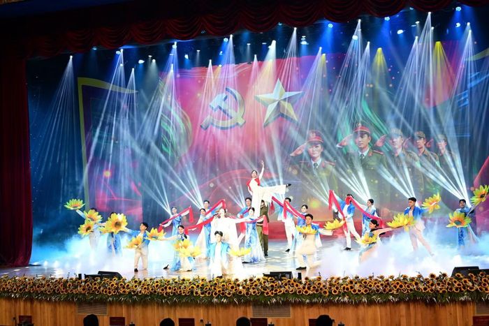 Một tiết mục trình diễn đặc sắc trong Gala nghệ thuật.
