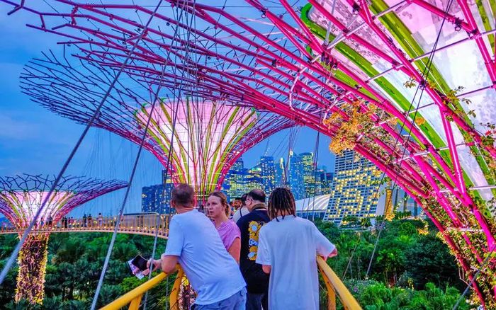 "Đảo quốc sư tử" Singapore có số lượng đặt phòng khách sạn cao nhất trên thị trường du lịch công tác (Bleisure) toàn cầu năm 2026 tính đến nay. Ảnh: nationalgeographic