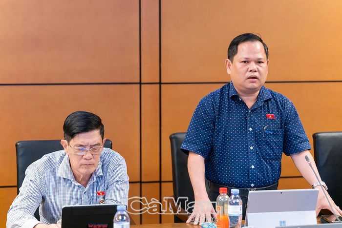 Đại biểu Nguyễn Duy Thanh, Phó Chủ tịch Hiệp hội Doanh nghiệp tỉnh Cà Mau,
